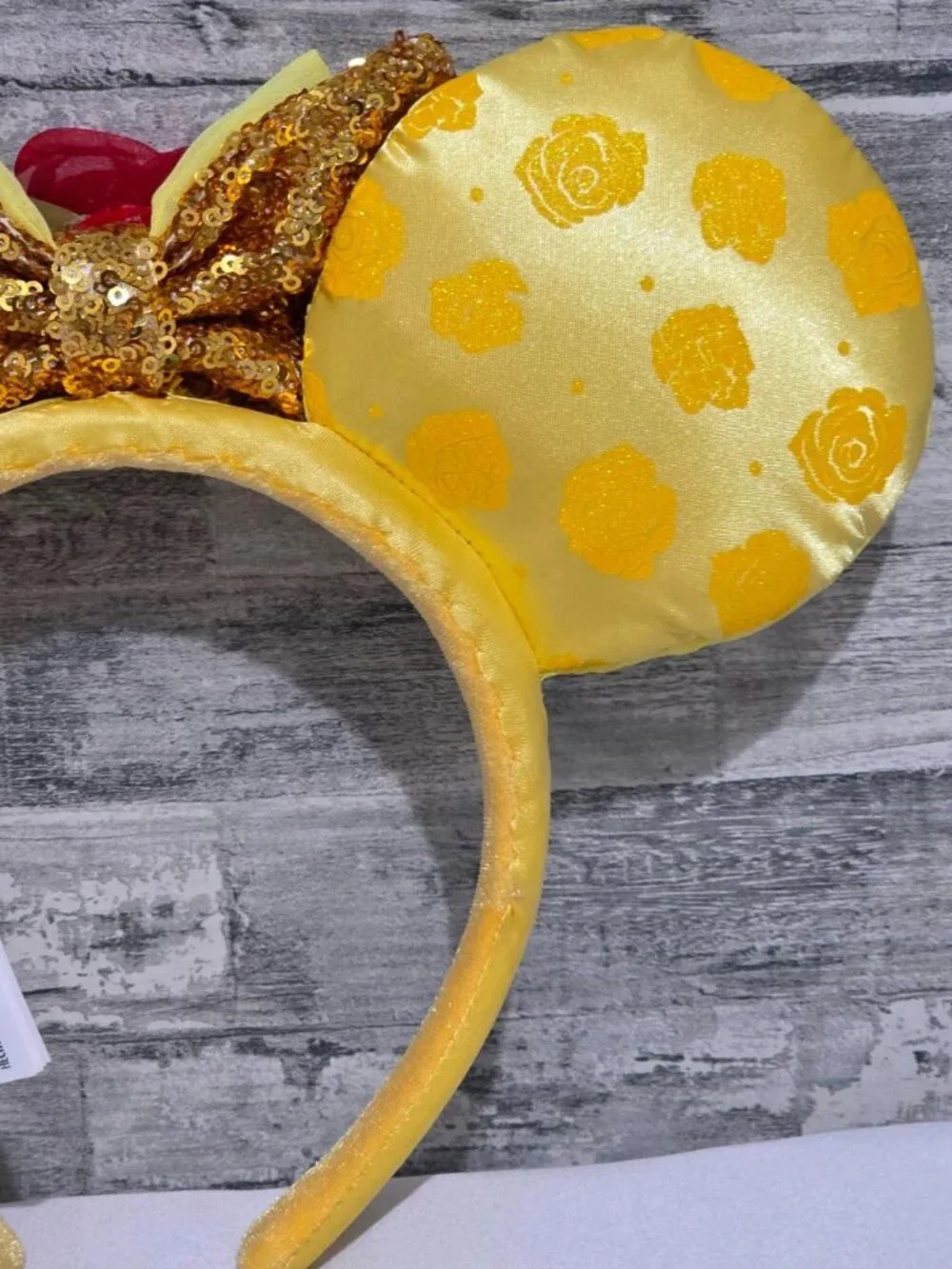 Authentic Disney Parks Beauty and the Beast Belle Ears Headband
